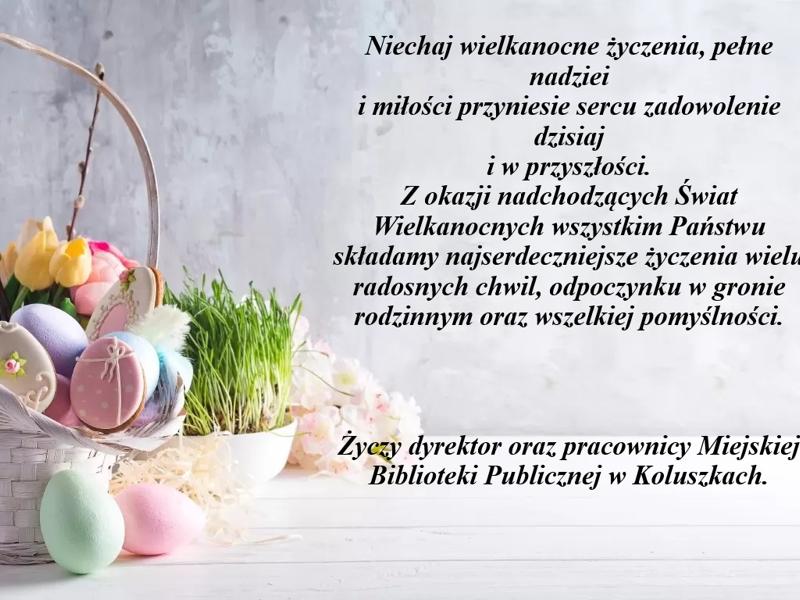 Życzenia na Wielkanoc