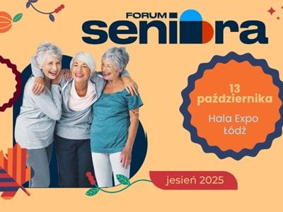 Plakat informcyjny na temat forum seniora