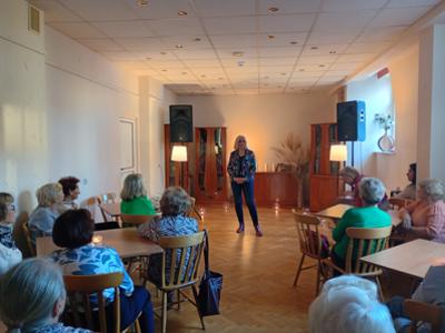 Wprowadzenie do monodramu wygłosiła dr hab. prof. UŁ Małgorzata Domagalska