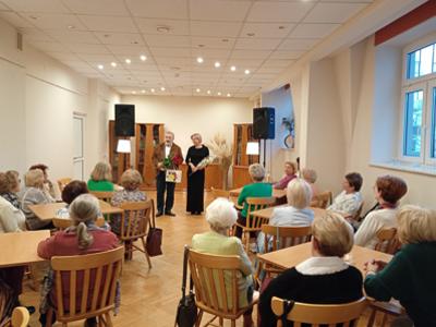 Podziękowania Dyrektora MBP dla Pani Katarzyny Tarkowskiej-Żogały 