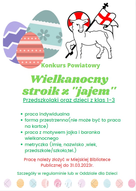 Plakat konkurs 