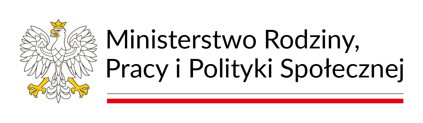 Logo Ministerstwo Rodziny Pracy i Polityki Społecznej
