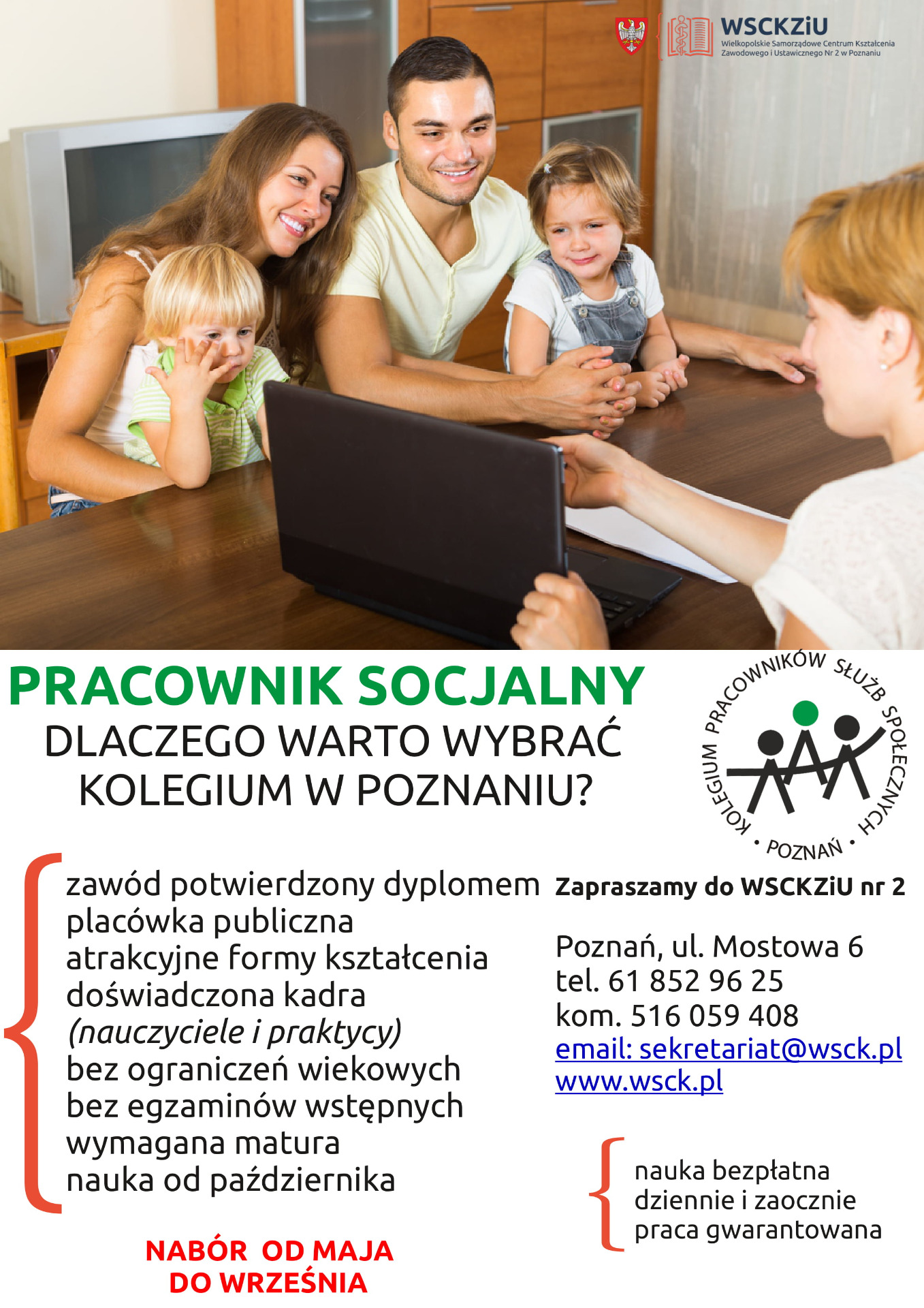 Kolegium Pracowników Służb Społecznych  -pracownik socjalny