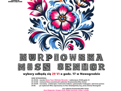 plakat miss senior