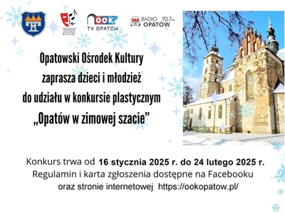 Opatów w zimowej szacie