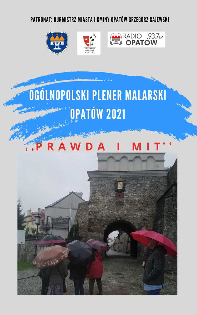Ogólnopolski plener malarski Opatów 2021 1