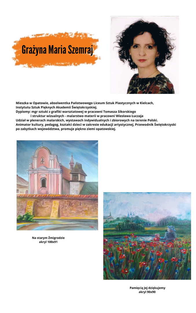 Ogólnopolski plener malarski Opatów 2021 10