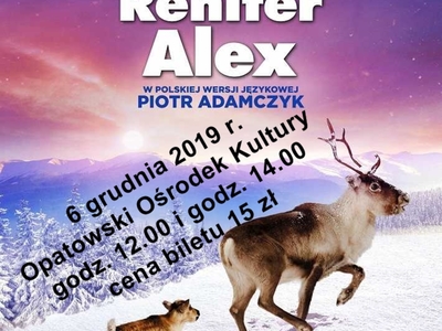 Plakat Renifer Alex