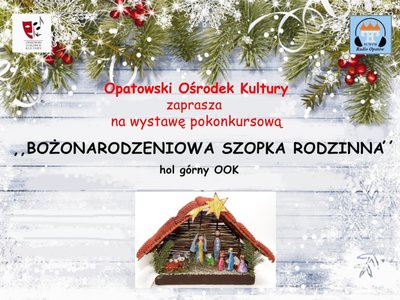 Bożonarodzeniowa szopka rodzinna