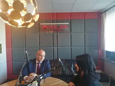 Gość Radia Pan Starosta Opatowski Tomasz Staniek- o pozyskaniu funduszy na budowę inkubatora we Włostowie