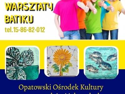 Letnie warsztaty batiku 2021