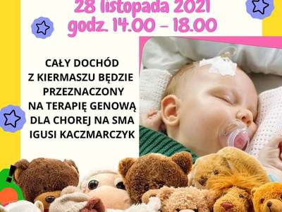 Kiermasz zabawek używanych dla Igi Kaczmarczyk 2021