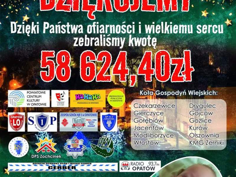 Akcja charytatywna 2021 współorganizator OOK
