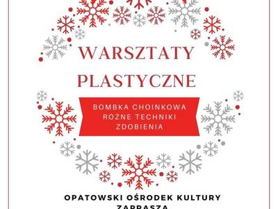 Warsztaty graficzne 2022 Zdobienie bombek choinkowych