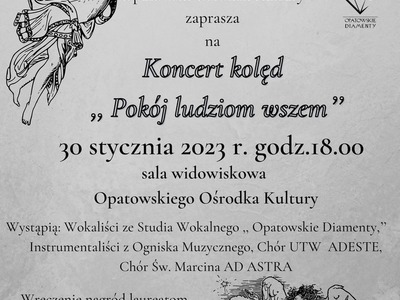 Koncert Kolęd " Pokój ludziom wszem "