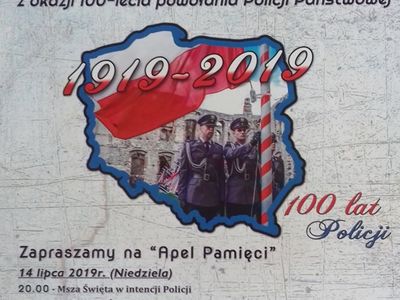 Apel pamięci z okazji 100-lecia powołania Policji Państwowej