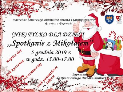 Spotkanie z Mikołajem