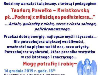 Warsztaty Bożonarodzeniowe
