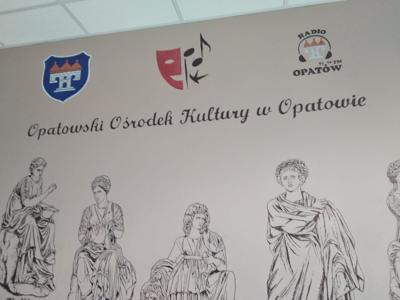 Muzy greckie na dolnym holu OOK autorzy Sebastian Skrzypczak Beata Piątek