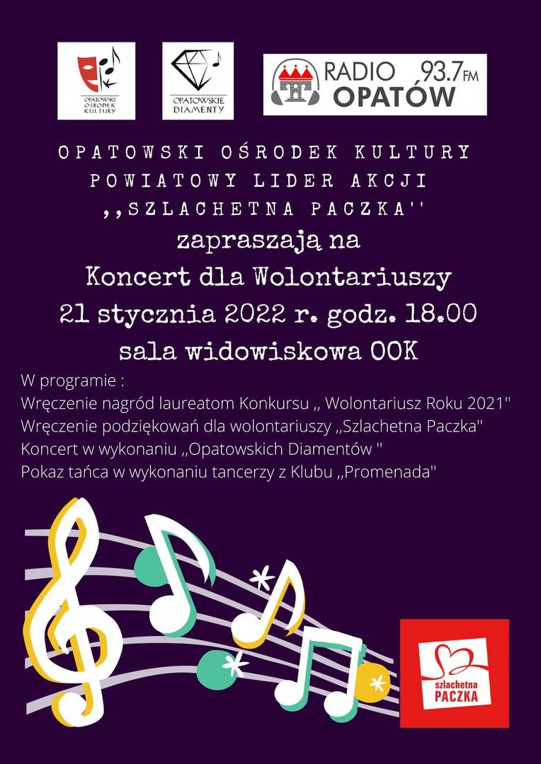 Plakat Koncert