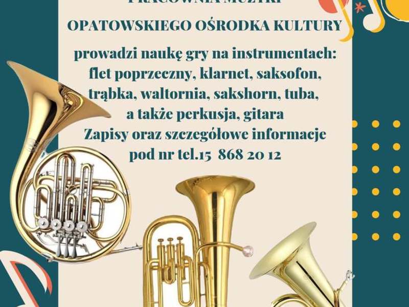 Zapraszamy na naukę gry na instrumentach w OOK