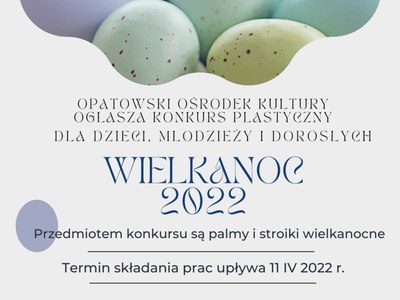 Wystawa prac nadesłanych na konkurs wielkanocny 2022