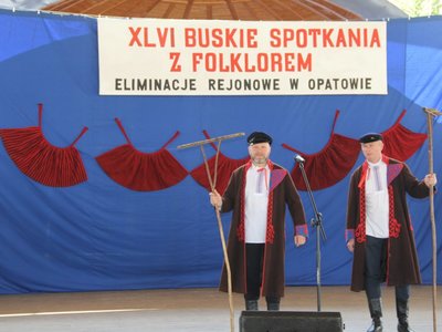 Rejonowe eliminacje Buskich Spotkań z Folklorem w Opatowie