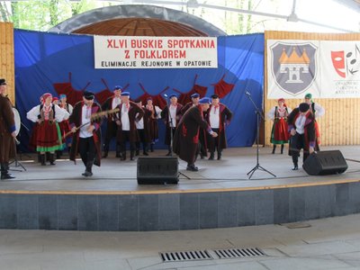 Rejonowe eliminacje Buskich Spotkań z Folklorem w Opatowie