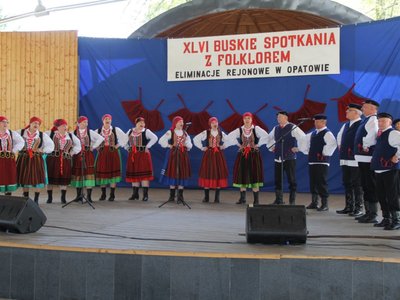 Rejonowe eliminacje Buskich Spotkań z Folklorem w Opatowie