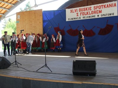 Rejonowe eliminacje Buskich Spotkań z Folklorem w Opatowie