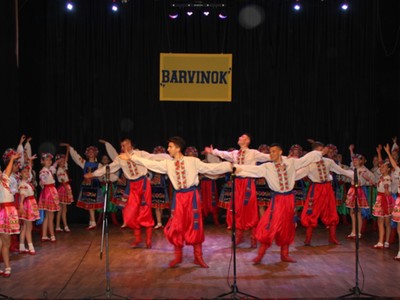Koncert Ukraińskiego Zespołu "Barvinok" w Opatowie 