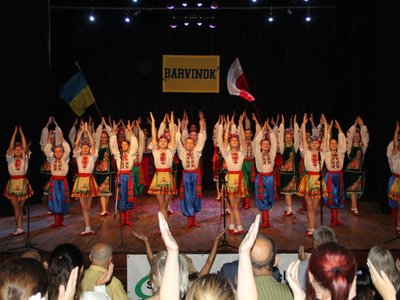 Koncert Ukraińskiego Zespołu "Barvinok" w Opatowie 