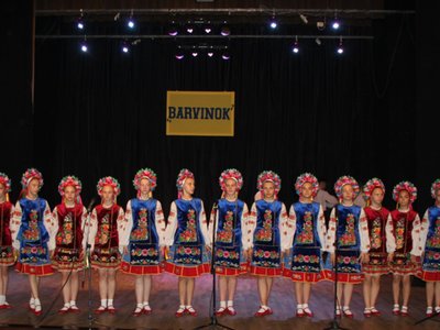 Koncert Ukraińskiego Zespołu "Barvinok" w Opatowie 