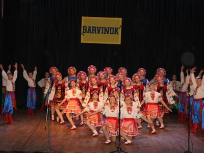 Koncert Ukraińskiego Zespołu "Barvinok" w Opatowie 