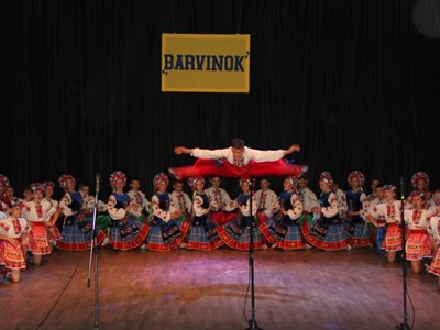 Koncert Ukraińskiego Zespołu "Barvinok" w Opatowie 