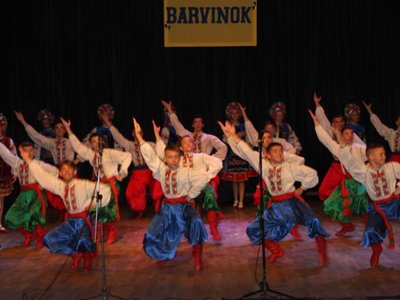 Koncert Ukraińskiego Zespołu "Barvinok" w Opatowie 