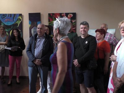 Wernisaż wystawy "Ogólnopolski plener malarski Opatów Prawda i Mit"