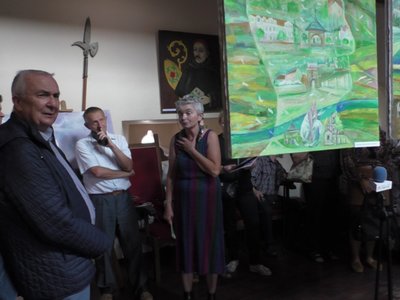 Wernisaż wystawy "Ogólnopolski plener malarski Opatów Prawda i Mit"