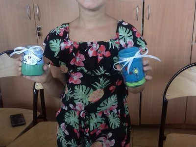 Wakacyjne warsztaty "Malowanie na szkle"