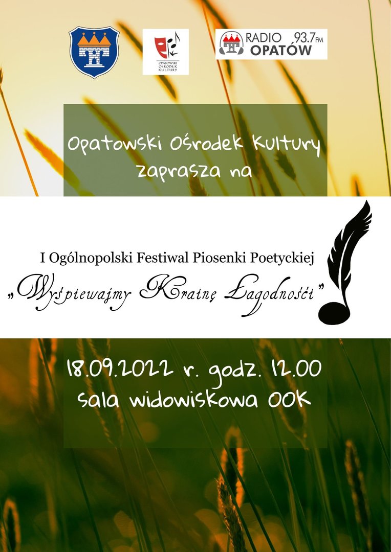 Wyśpiewali „Krainę Łagodności” w Opatowie