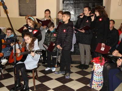 Koncert Opatowskich Diamentów i instrumentalistów w Ptkanowie