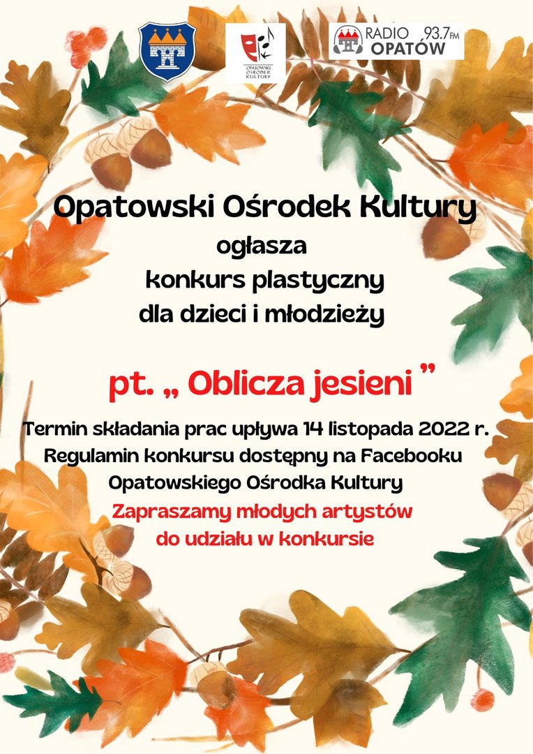 Laureaci Konkursu Plastycznego

„Oblicza Jesieni 2022”