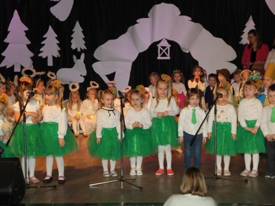 Koncert  Publicznego Przedszkola w Opatowie z okazji Dnia Babci i Dnia Dziadka
