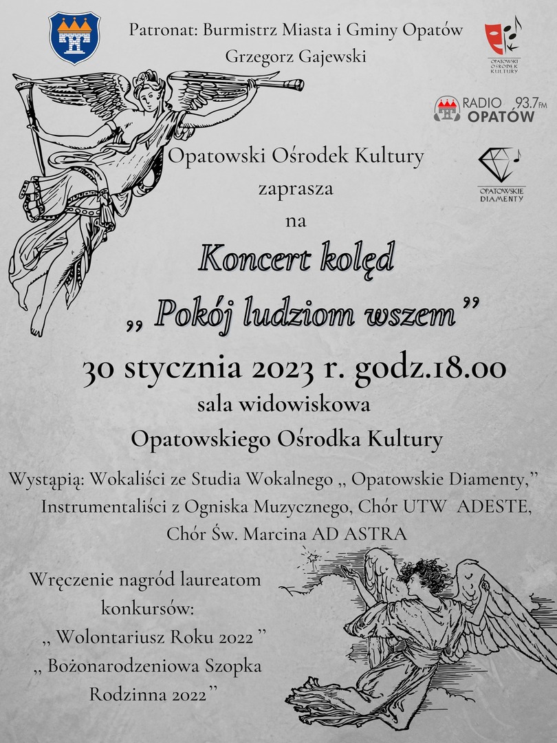 Koncert Kolęd „Pokój ludziom wszem”