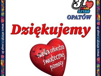 Finał Wielkiej Orkiestry Świątecznej Pomocy w Opatowie 2023 