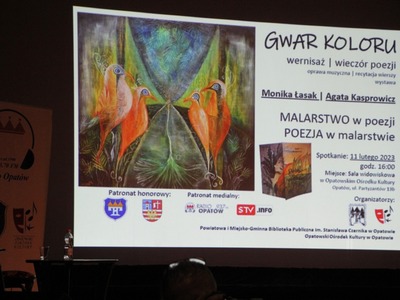 "Gwar koloru" wernisaż i wieczór poetycki