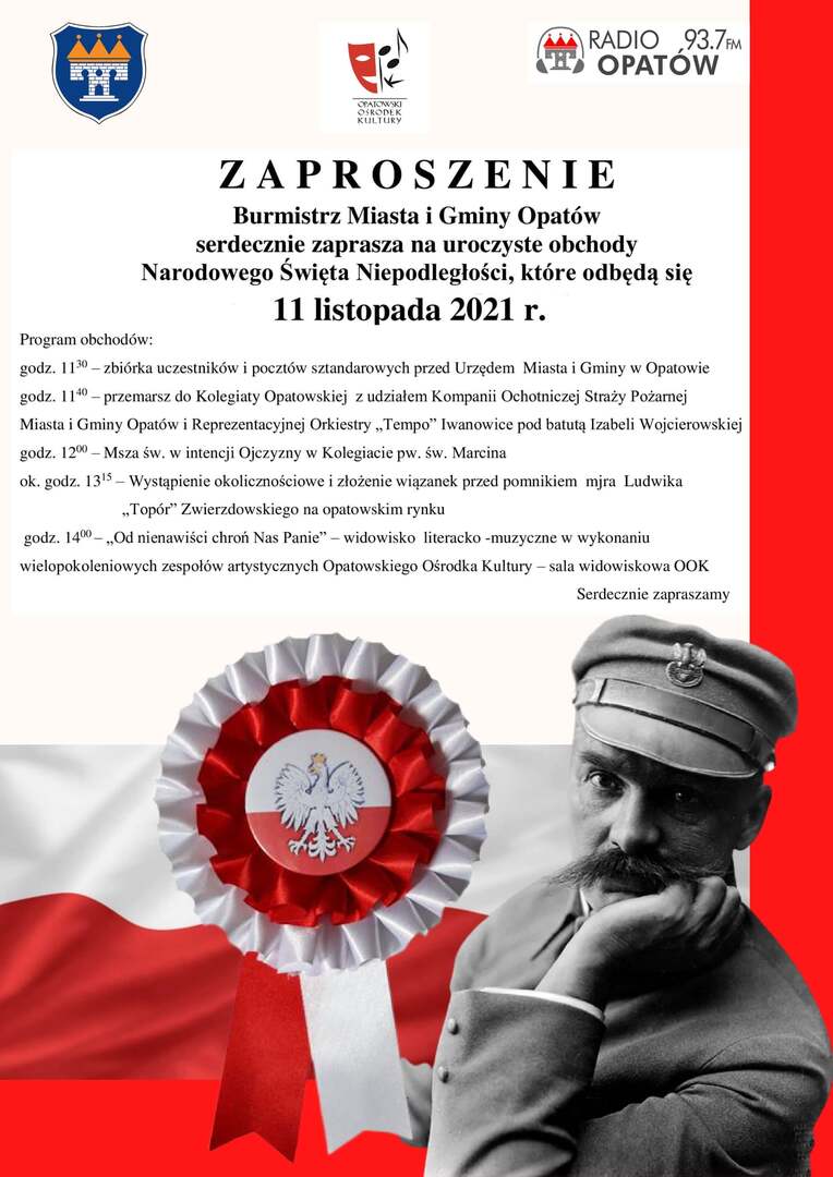 Narodowe Święto Niepodległości Opatów 2021
