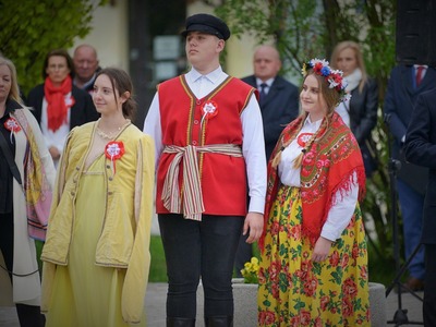 Obchody Święta Konstytucji 3 Maja w Opatowie 2023 r.