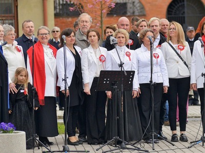 Obchody Święta Konstytucji 3 Maja w Opatowie 2023 r.