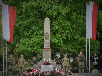 Obchody Święta Konstytucji 3 Maja w Opatowie 2023 r.